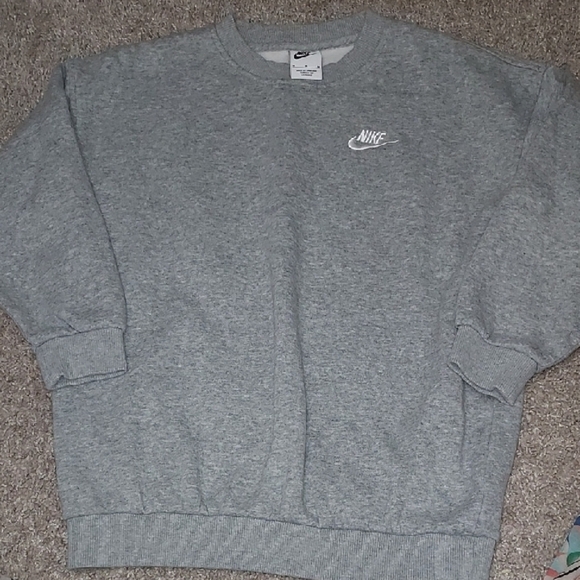 Nike Other - Nike Kids Gray Crewneck Sweater